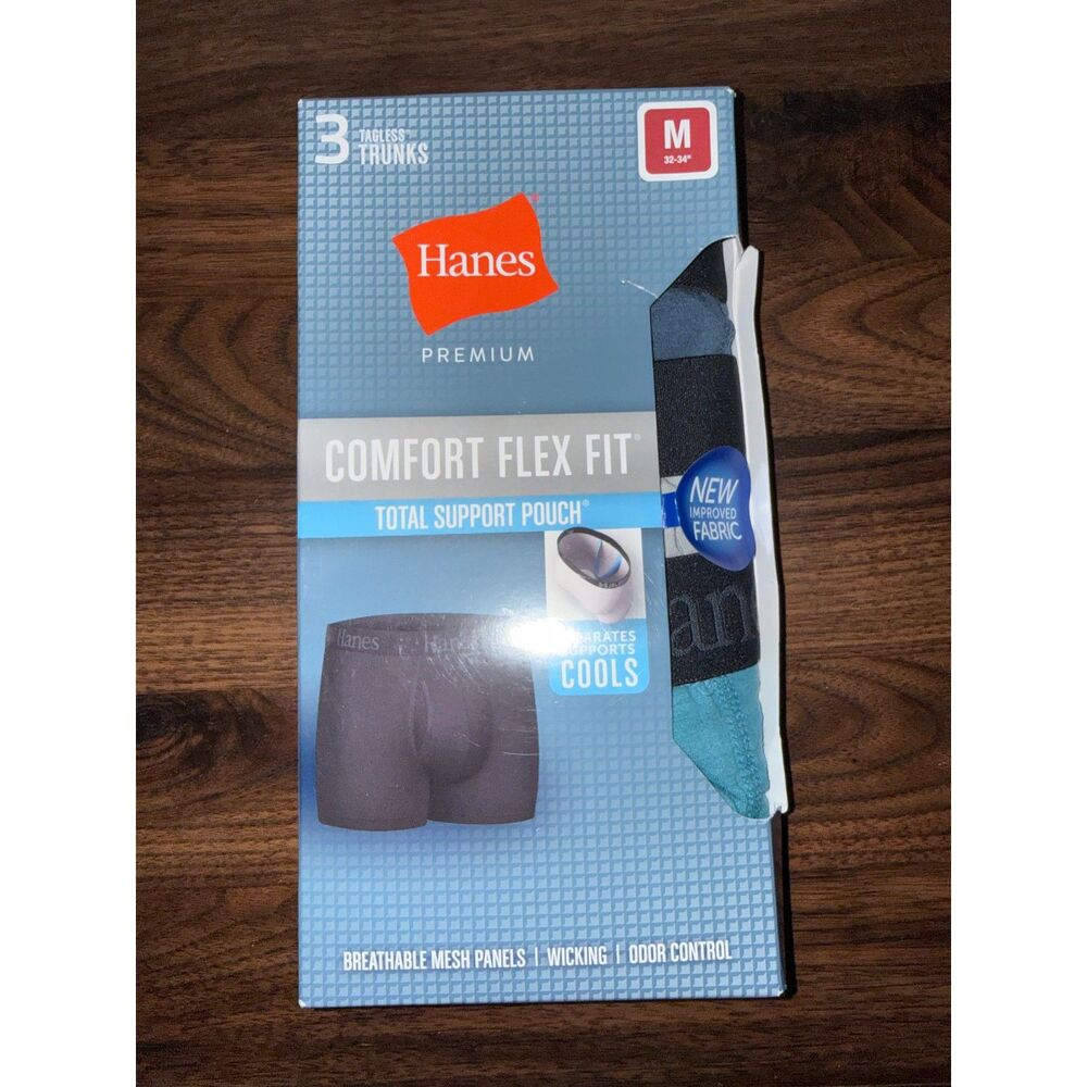 New Hanes Mens Boxer Briefs